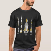 N1 Proton Soyuz Buran Rocket Sowjetp Gewerkschaft  T-Shirt (Vorderseite)