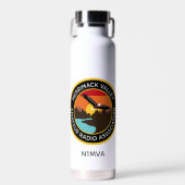 N1MVA Wasserflasche Trinkflasche (Vorne)