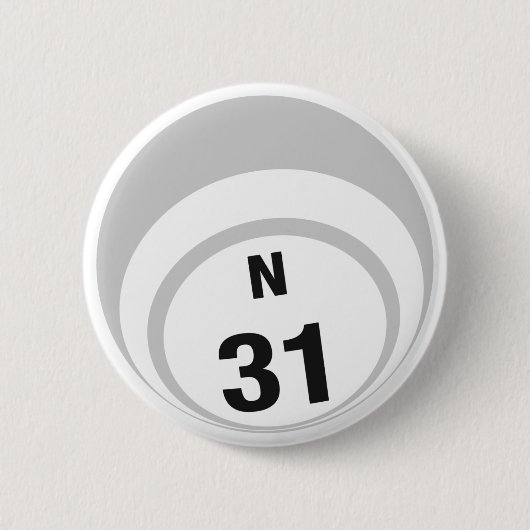 N31 Bingo-Ball-Taste Button (Vorderseite)