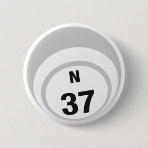 N37 Bingo-Ball-Taste Button