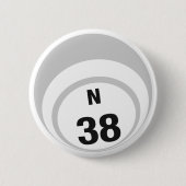 N38 Bingo-Ball-Taste Button (Vorderseite)