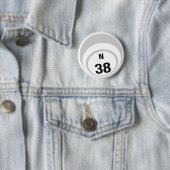 N38 Bingo-Ball-Taste Button (Beispiel)