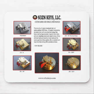 N3ZN SCHLÜSSEL, LLC-PLAKAT MOUSEPAD