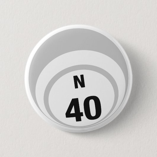 N40 Bingo-Ball-Taste Button (Vorderseite)