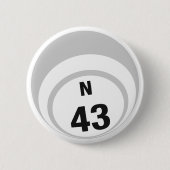 N43 Bingo-Ball-Taste Button (Vorderseite)