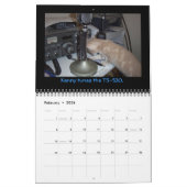 N4BWR Ham Radio und Cat Calendar Kalender (Feb 2026)
