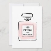 N5 Freitag Paris Flasche Parfum Mitteilungskarte (Vorderseite)