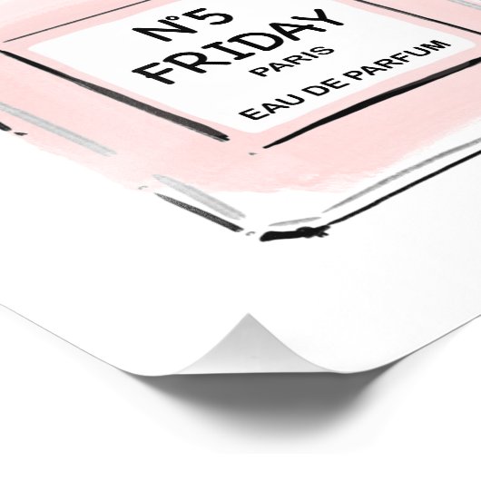 N5 Freitag Paris Parfum Fotodruck (Ecke)