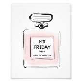 N5 Freitag Paris Parfum Fotodruck (Vorne)