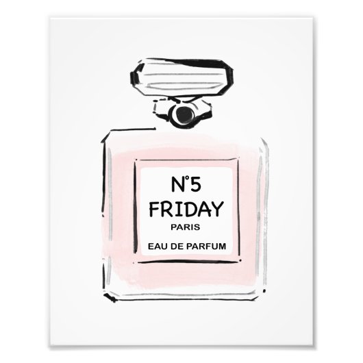 N5 Freitag Paris Parfum Fotodruck (Vorne)
