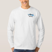 N603DB Blau mit Text T-Shirt (Vorderseite)