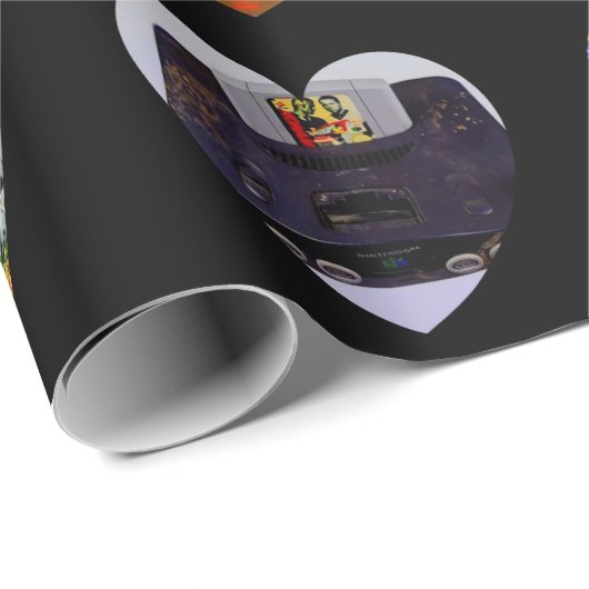 N64 istStuffEnough Wrapping Paper Geschenkpapier (Rolleneckpunkt)