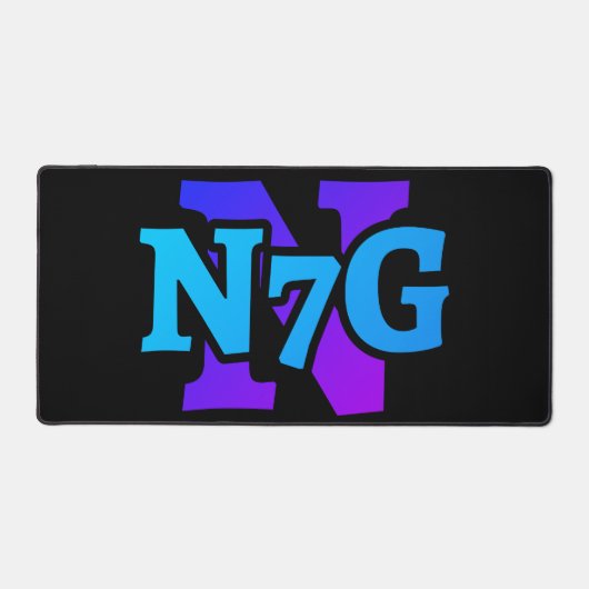 N7G Big Neopren Mouse Mat Schreibtischunterlage (Vorderseite)