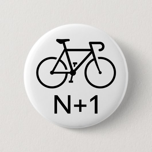 N+1 Bike Button (Vorderseite)