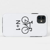 N+1 Bike Case-Mate iPhone Hülle (Rückseite (Horizontal))