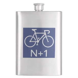 N+1 Bike Flachmann