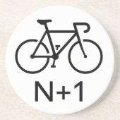 N+1 Bike Getränkeuntersetzer (Vorne)