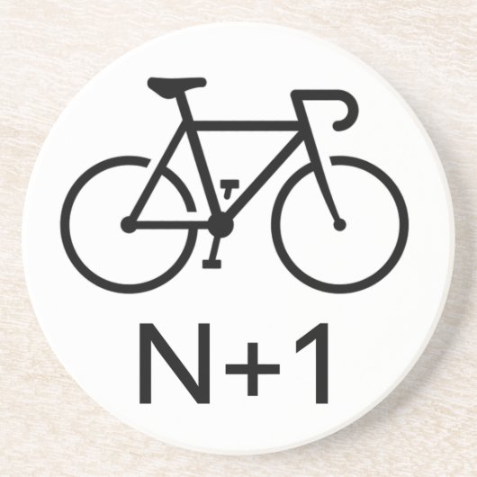 N+1 Bike Getränkeuntersetzer (Vorne)
