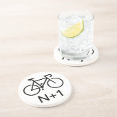 N+1 Bike Getränkeuntersetzer (Seite)