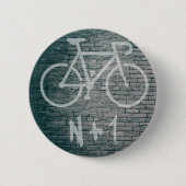 N+1 Bike Graffiti Button (Vorderseite)