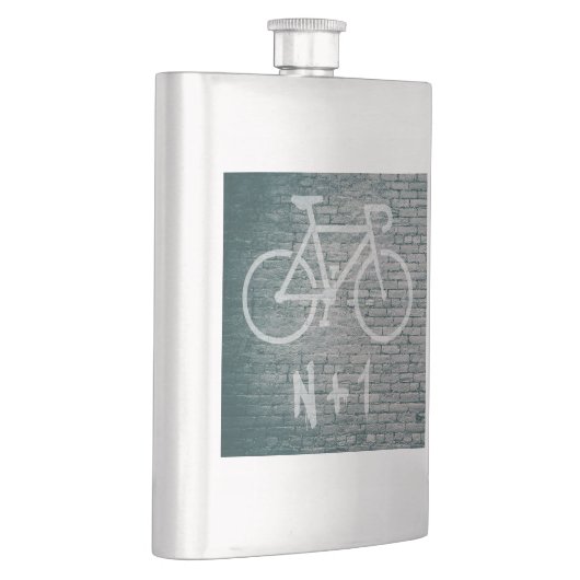 N+1 Bike Graffiti Flachmann (Rechts)