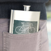 N+1 Bike Graffiti Flachmann (Beispiel)