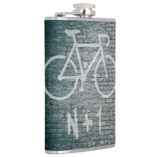 N+1 Bike Graffiti Flachmann (Rechts)