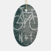 N+1 Bike Graffiti Keramik Ornament (Rechts)