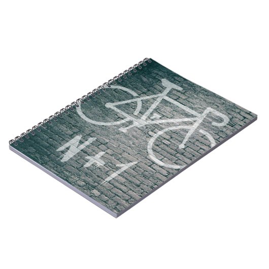 N+1 Bike Graffiti Notizblock (Linke Seite)