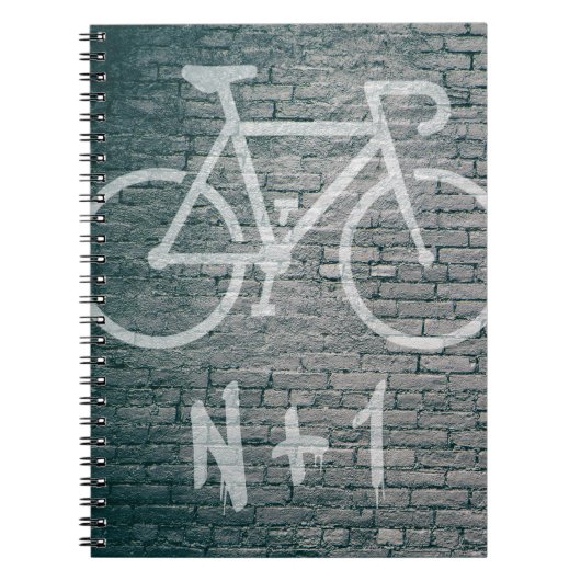 N+1 Bike Graffiti Notizblock (Vorderseite)
