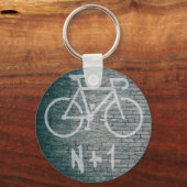 N+1 Bike Graffiti Schlüsselanhänger (Vorderseite)