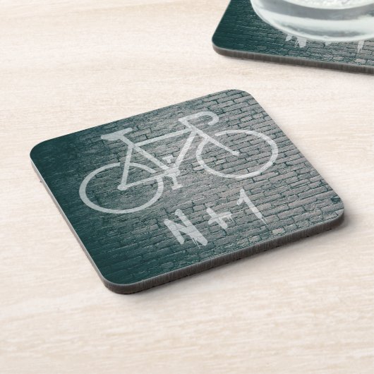 N+1 Bike Graffiti Untersetzer (Linke Seite)