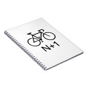 N+1 Bike Notizblock (Rechte Seite)