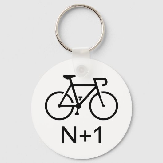 N+1 Bike Schlüsselanhänger (Vorderseite)