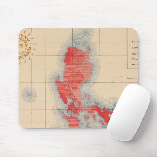 n 6 Verteilungstabletten Zeichen Mousepad (Mit Mouse)