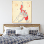 n 6 Verteilungstempel Leinwanddruck (Insitu (Schlafzimmer))