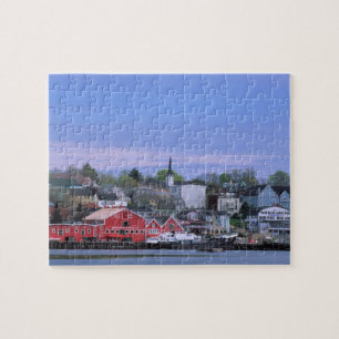 N.A. Kanada, Nova Scotia. Eine Ansicht von Lunenbu Puzzle