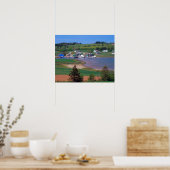 N.A. Kanada, Prince Edward Island. Boote sind Poster (Küche)