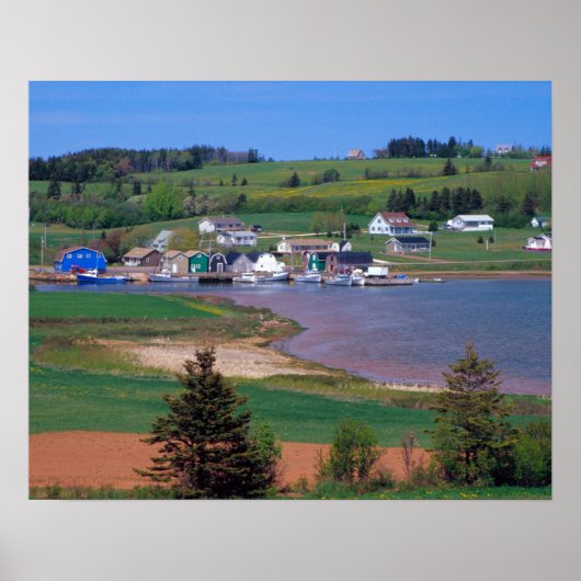 N.A. Kanada, Prince Edward Island. Boote sind Poster (Vorne)