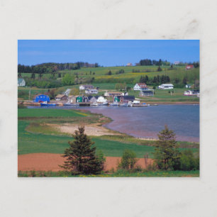 N.A. Kanada, Prince Edward Island. Boote sind Postkarte