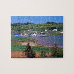 N.A. Kanada, Prince Edward Island. Boote sind Puzzle