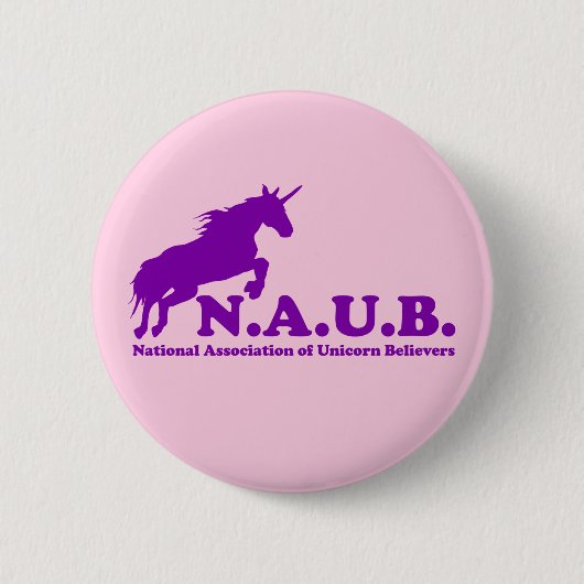 N.A.U.B Unicorn-Gläubiger Button (Vorderseite)