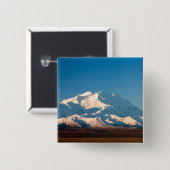 N.A., USA, Alaska.  McKinley in Denali Button (Vorne & Hinten)