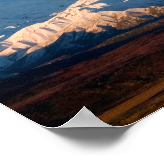 N.A., USA, Alaska McKinley in Denali Poster (Ecke)