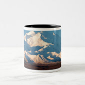N.A., USA, Alaska. McKinley in Denali Zweifarbige Tasse (Mittel)