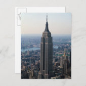 N.A., USA, New York, New York City. Das Reich Postkarte (Vorne/Hinten)
