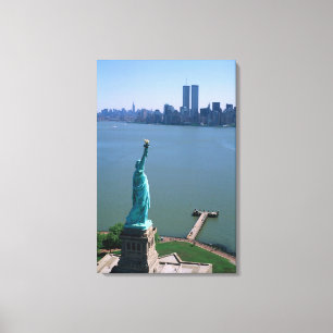 N.A., USA, New York, New York City. Die Statue Leinwanddruck