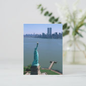 N.A., USA, New York, New York City. Die Statue Postkarte (Stehend Vorderseite)