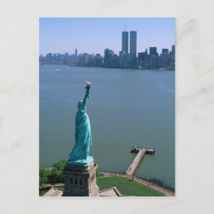 N.A., USA, New York, New York City. Die Statue Postkarte