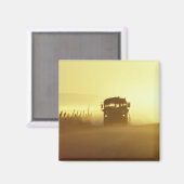 N.A., USA, Oregon, Südost-Oregon, Ländlich Magnet (Vorderseite/Rückseite)